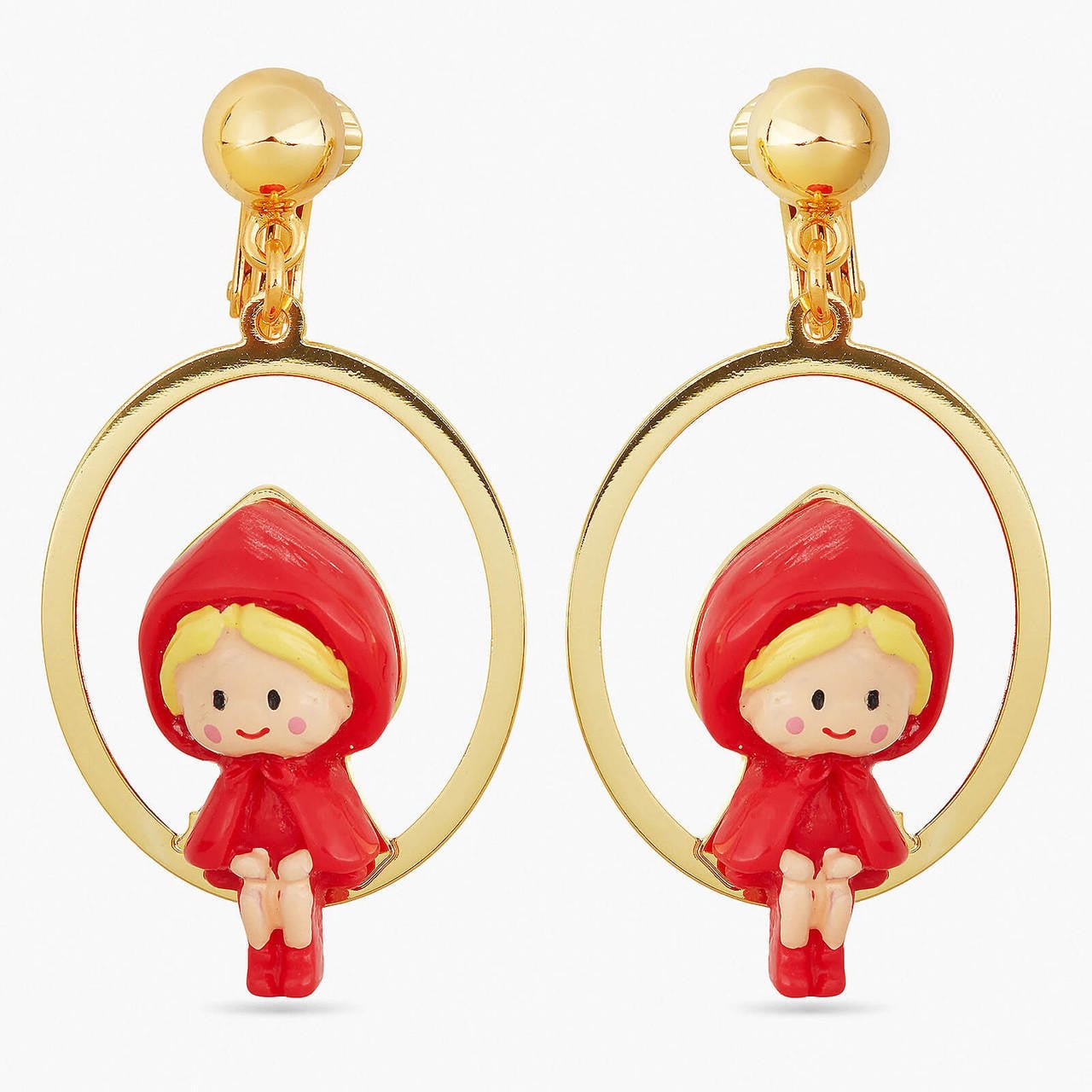 Little Red Riding Hood Earrings | APBB1071 - Les Nereides