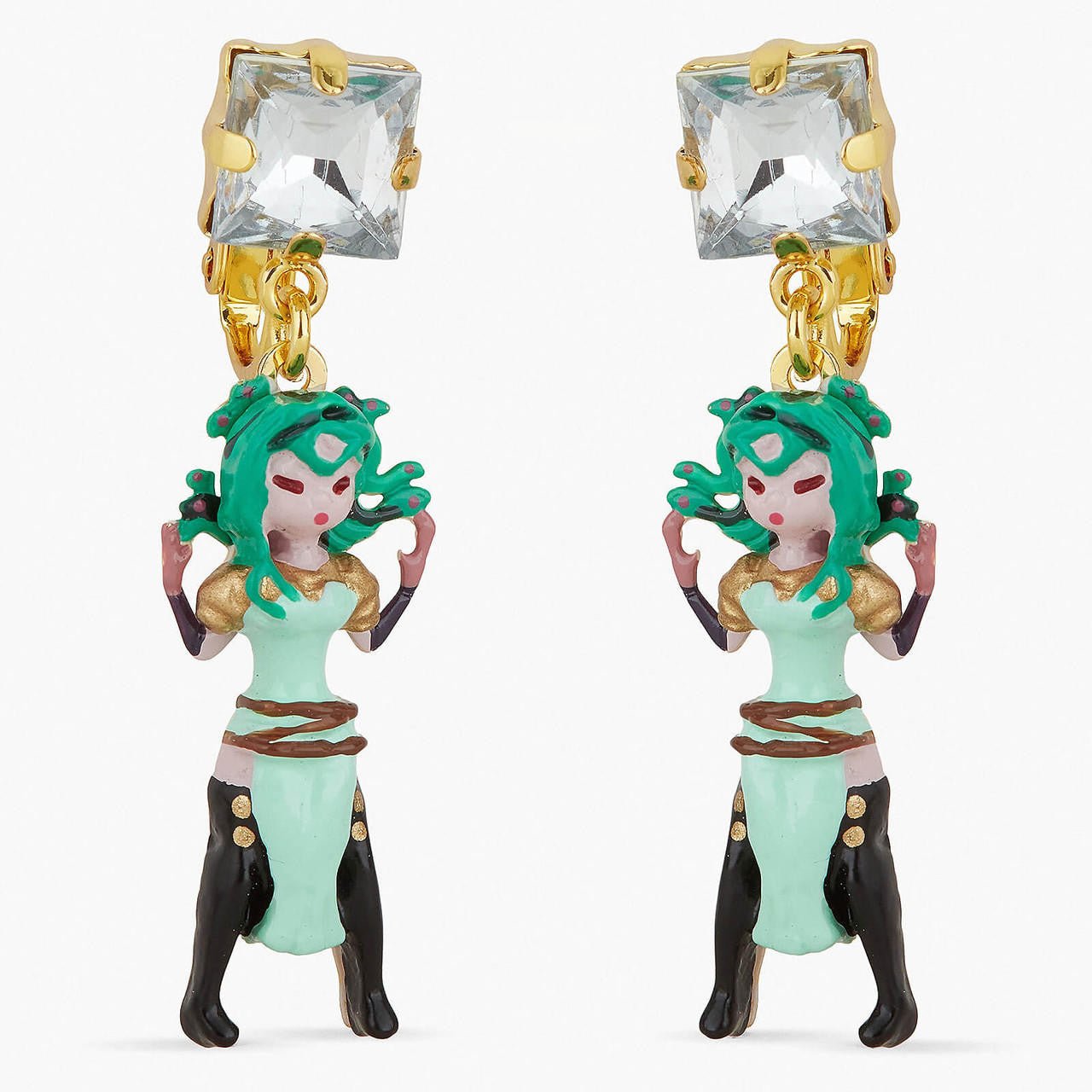 Medusa Post Earrings | APPD1031 - Les Nereides