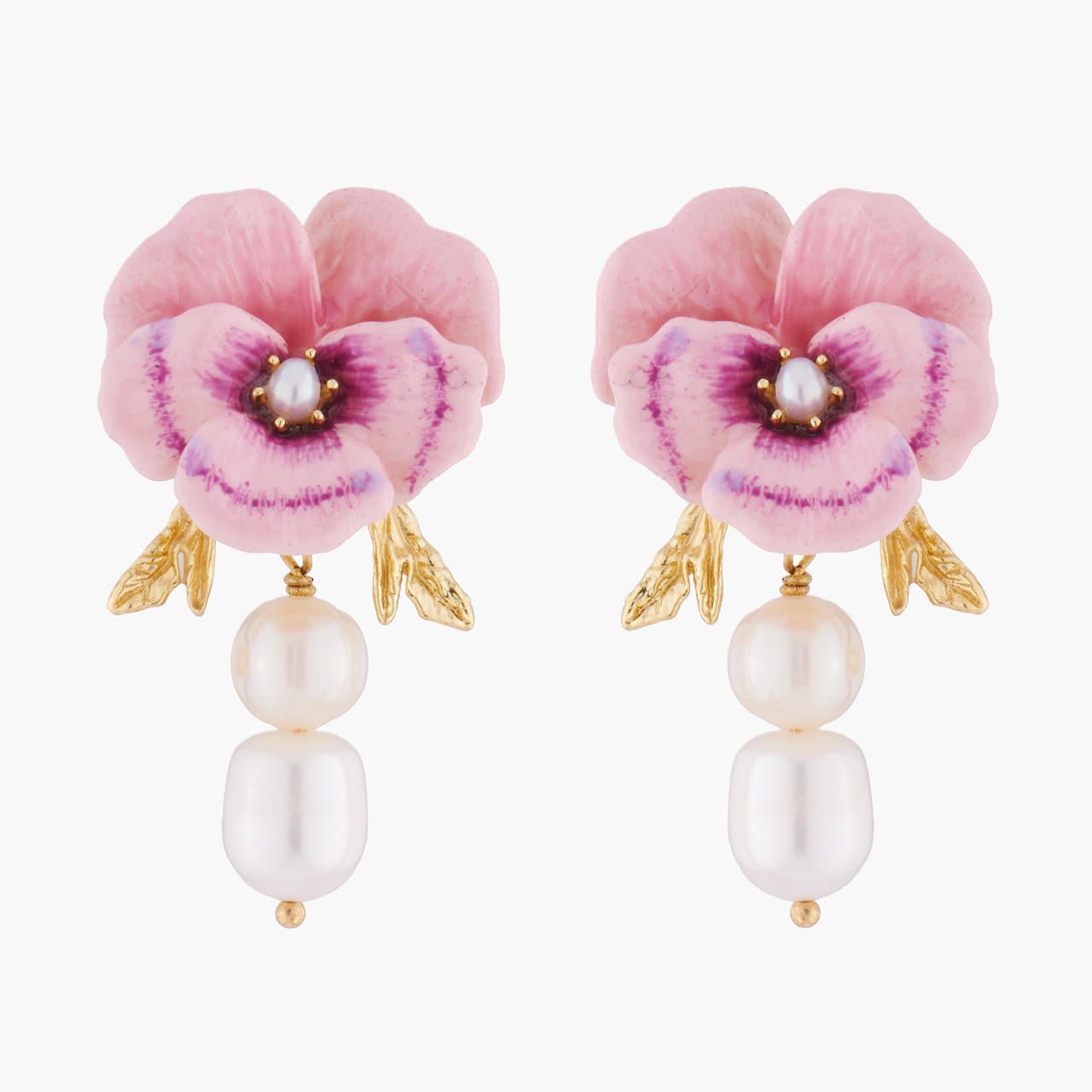 Mille Pensees Earrings | AKMP101C - Les Nereides