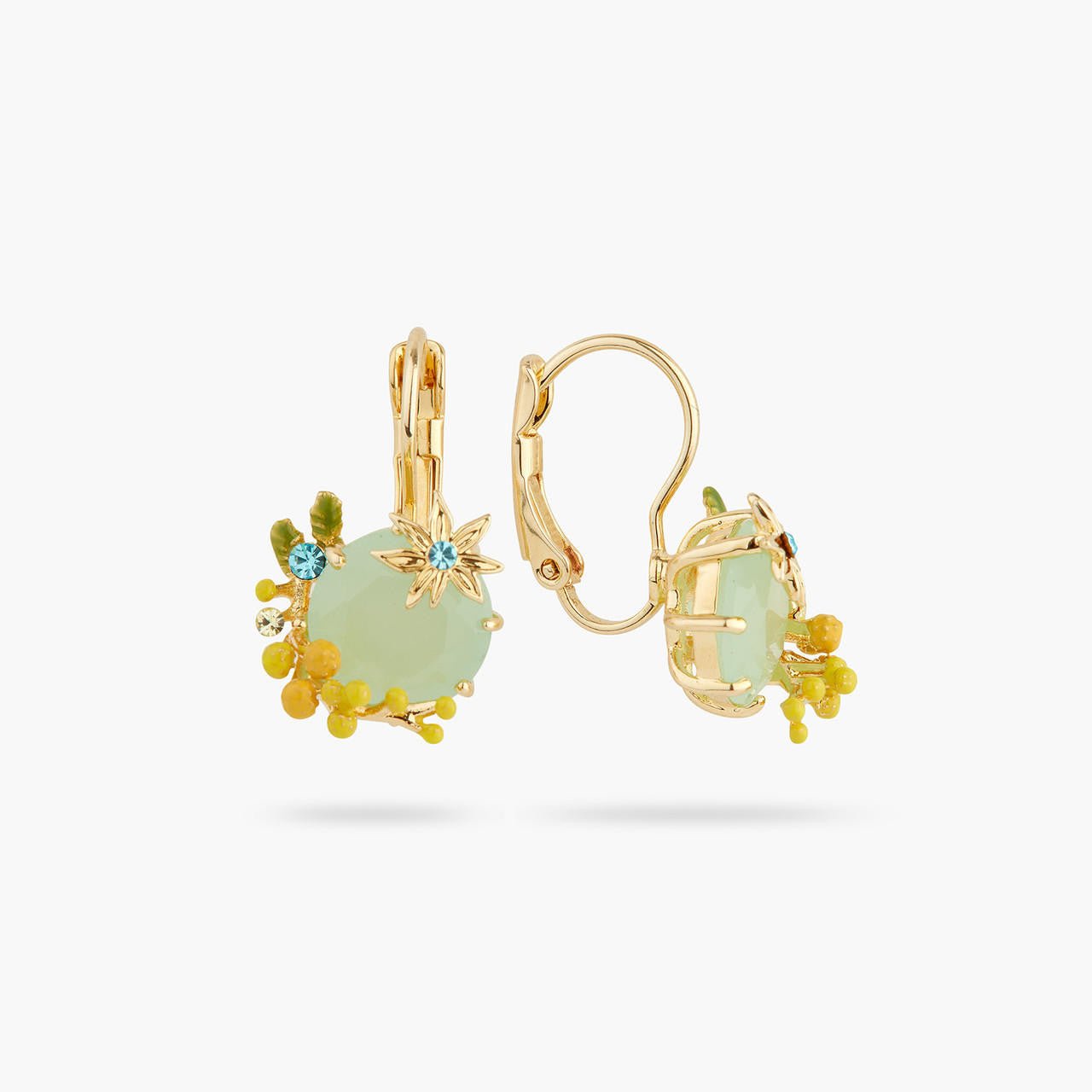 Mimosa And Star Anise Earrings | AQNC1011 - Les Nereides