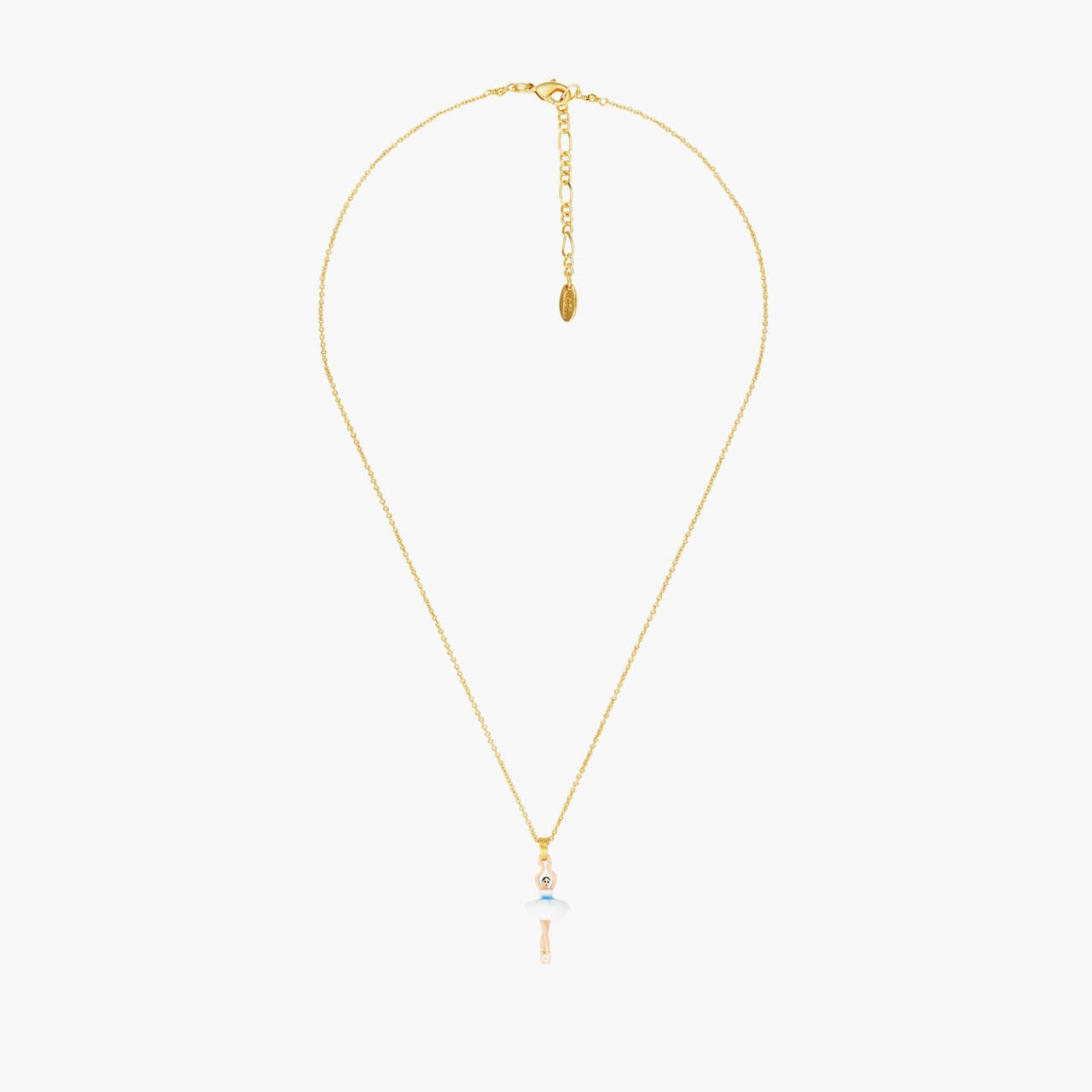 Mini Ballerina Forget - Me - Not Pendant Necklace | ANMDD3011 - Les Nereides