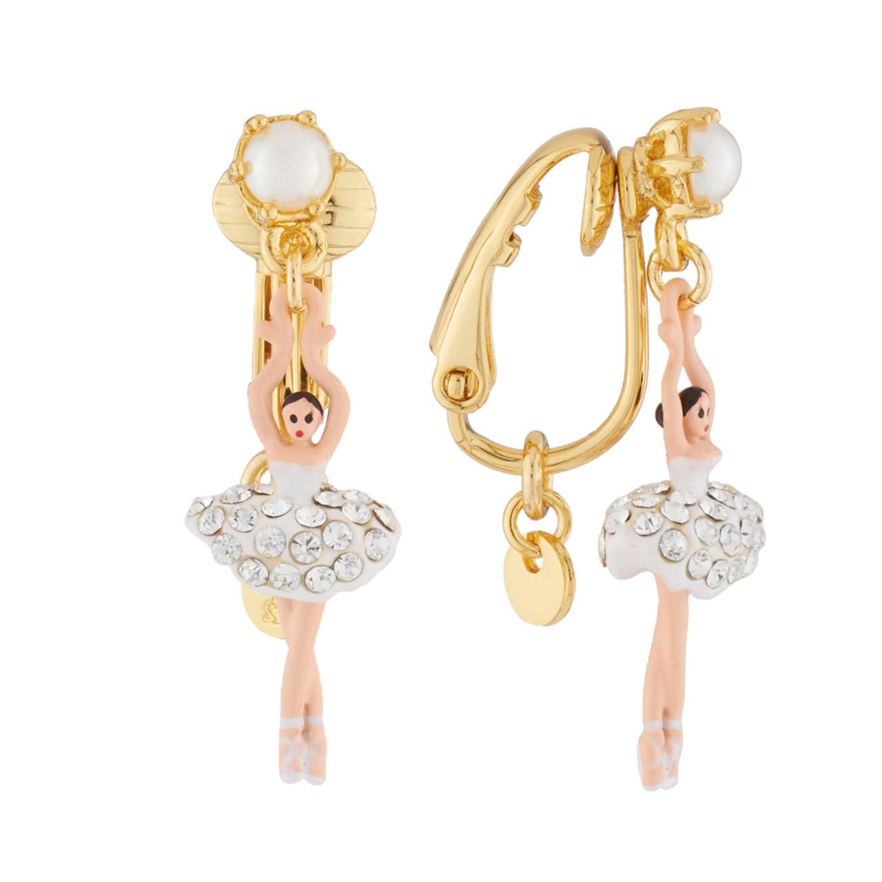Mini Pas de Deux Earrings | AJMDD101 - Les Nereides