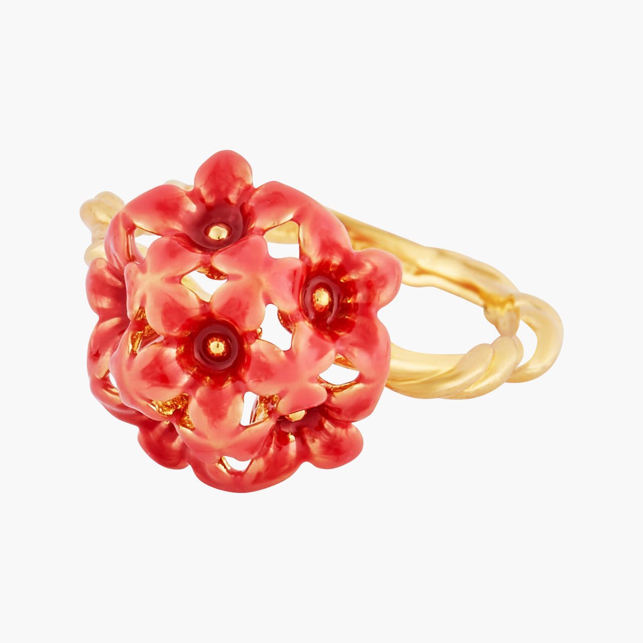 Miraculous Flowers Adjustable Rings | AMCM6031 - Les Nereides