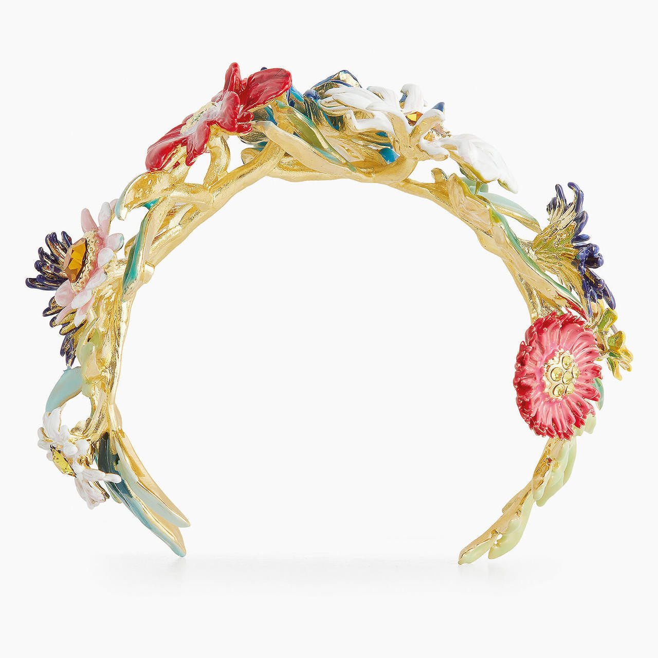 Multicolour Meadow Flowers Bangle Bracelet | APPO2011 - Les Nereides