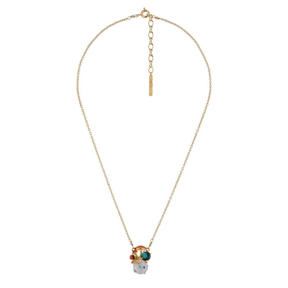 Mushroom Eclatante Discrétion Necklace | AGED3021 - Les Nereides