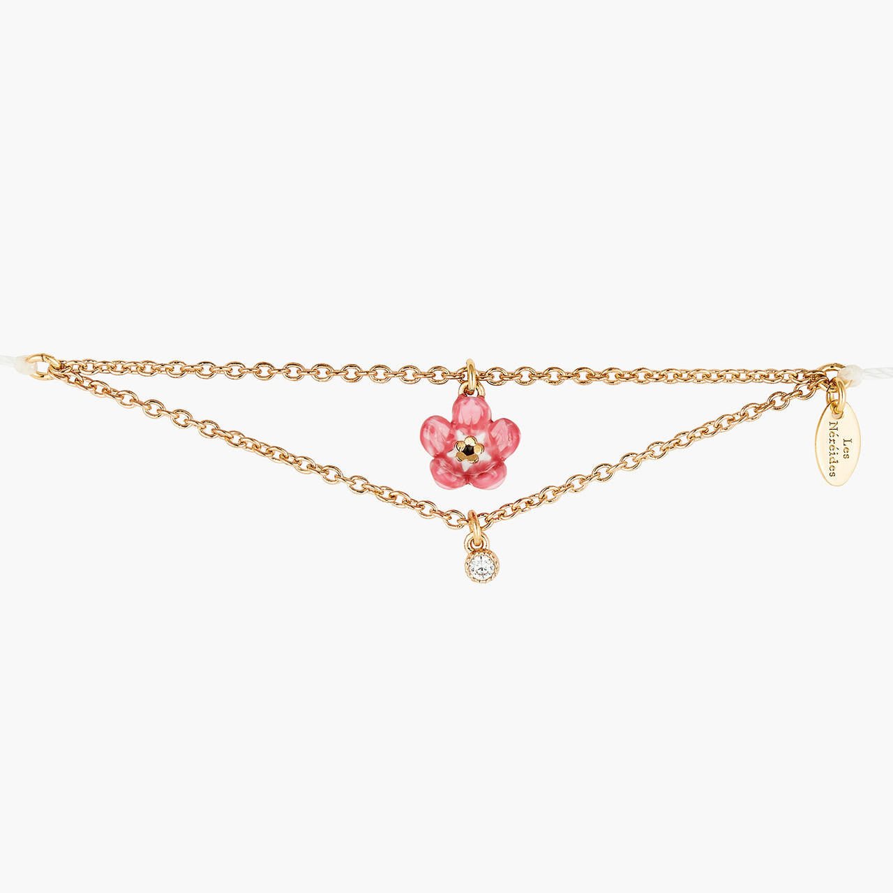 Myosotis And Faceted Crystal Gift Bracelet | ANGIFT2021 - Les Nereides