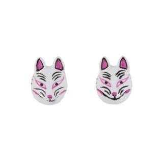 N2X Nicolas Buffe Fox Masks Earrings | AENB113T/1 - Les Nereides