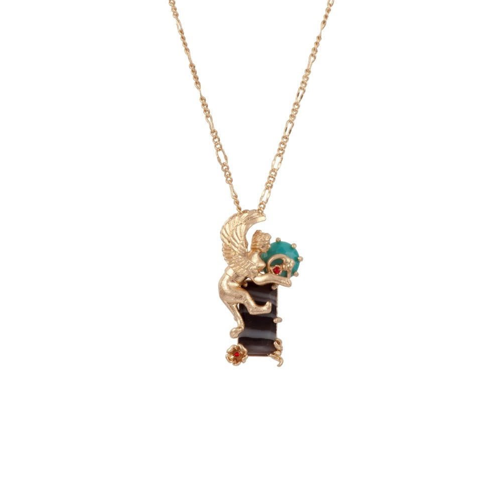 Obscurité Ostentatoire Sphinx Necklace | ADOO3041 - Les Nereides