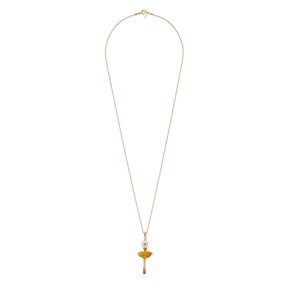 Pas de Deux Modern Yellow Necklace | ADDD3592 - Les Nereides