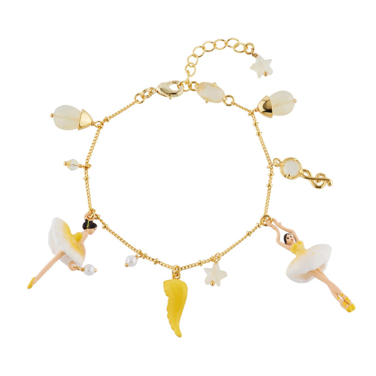 Pas de Deux Multi - Elements Gradient Yellow Bracelet | AHDD2031 - Les Nereides