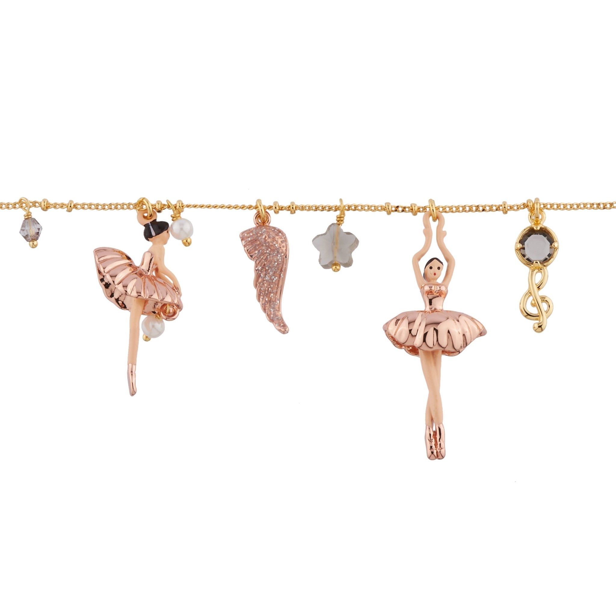 Pas de Deux Multi - Éléments Pink Gold Bracelet | AIDD2032 - Les Nereides
