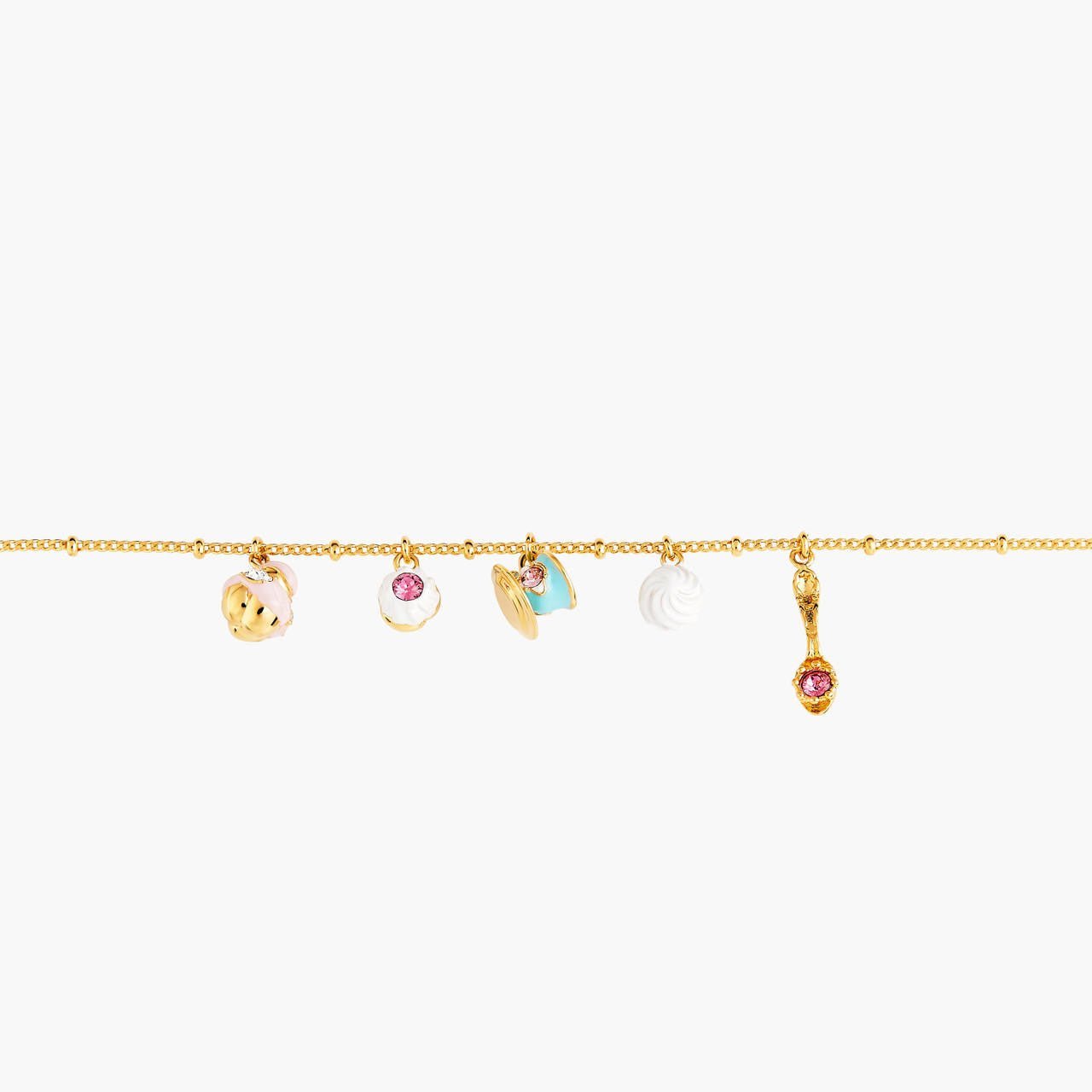Patisserie French Delicacies Charm Bracelet | ANIP2011 - Les Nereides