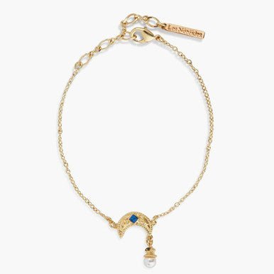 Pearl And Moon Bracelet | APJS2041 - Les Nereides