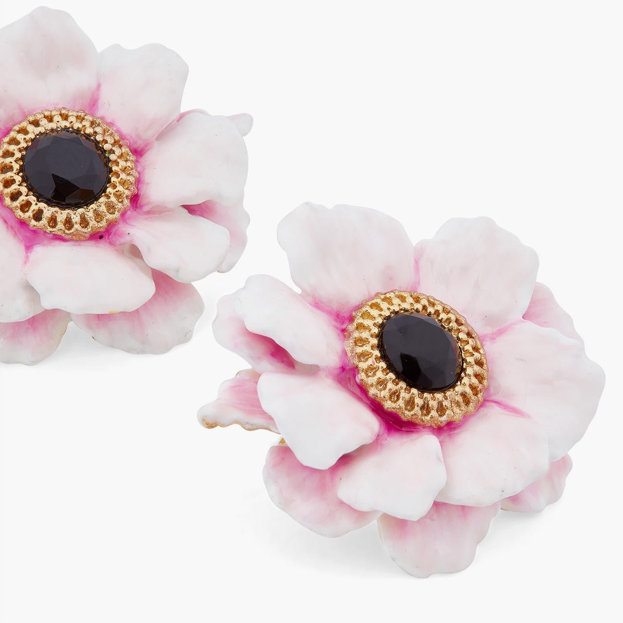 Pink Peony Earrings | ARPF1051 - Les Nereides