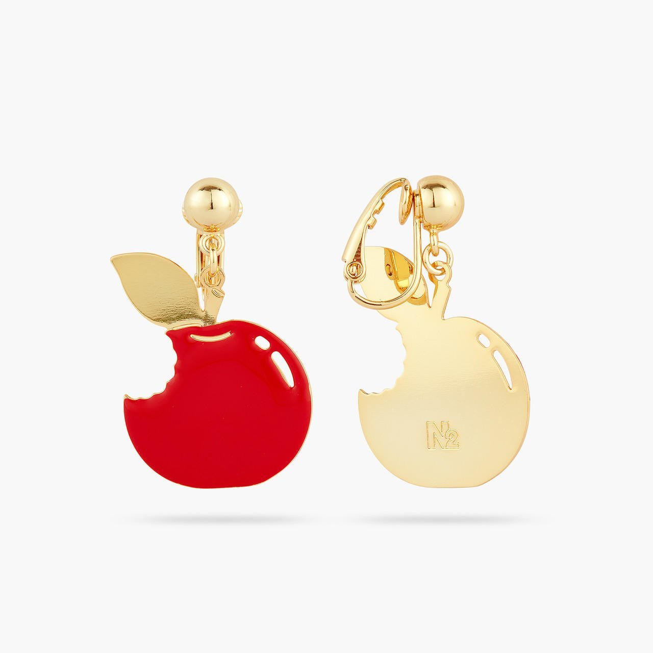 Poisoned apple earrings | AQUI1021 - Les Nereides