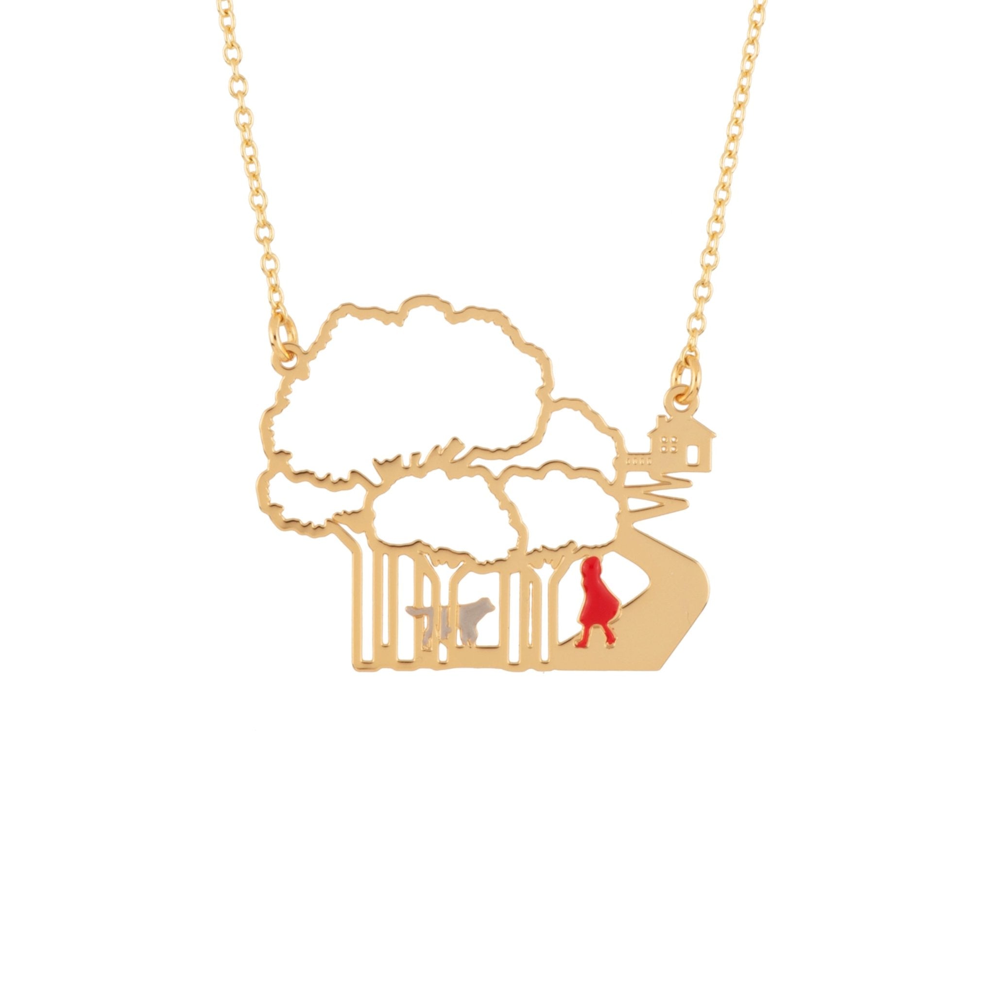 Promenons Nous "Does She Live Far Off ?" Necklace | AECR3051 - Les Nereides