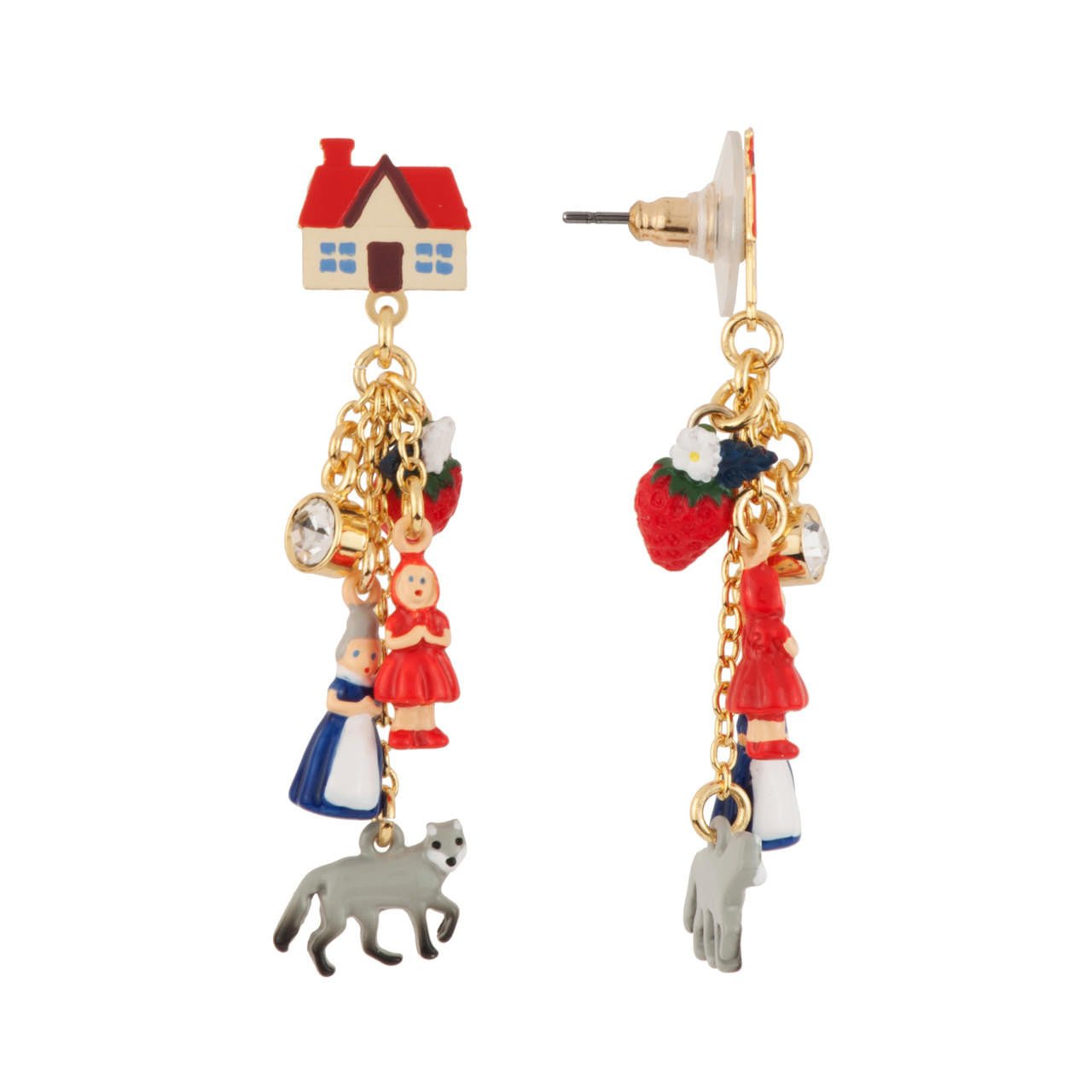 Promenons Nous Grandma'S House & Multi - Éléments Earrings | AECR1171 - Les Nereides