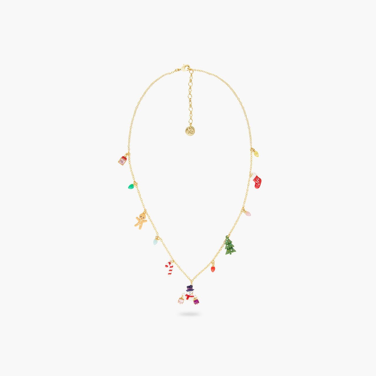Santa's Party multi element pendant necklace | AQSP3131 - Les Nereides