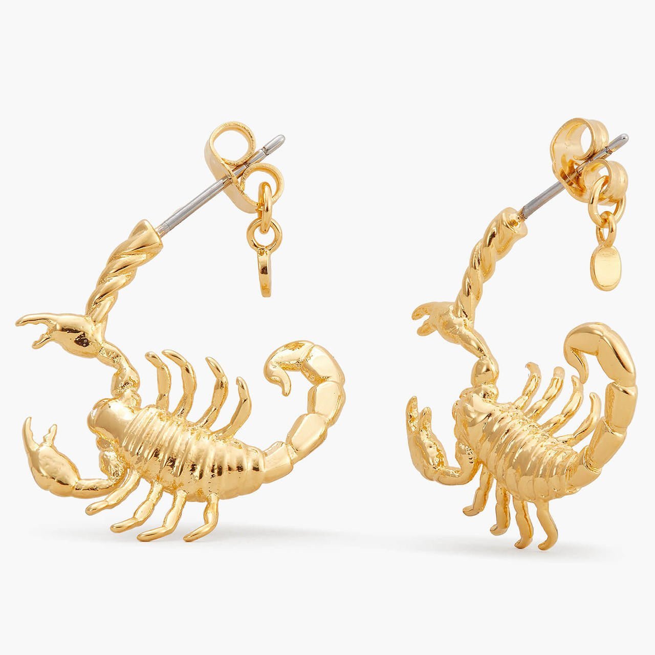 Scorpio Astrological Sign Hoop Earrings | APPV1081 - Les Nereides