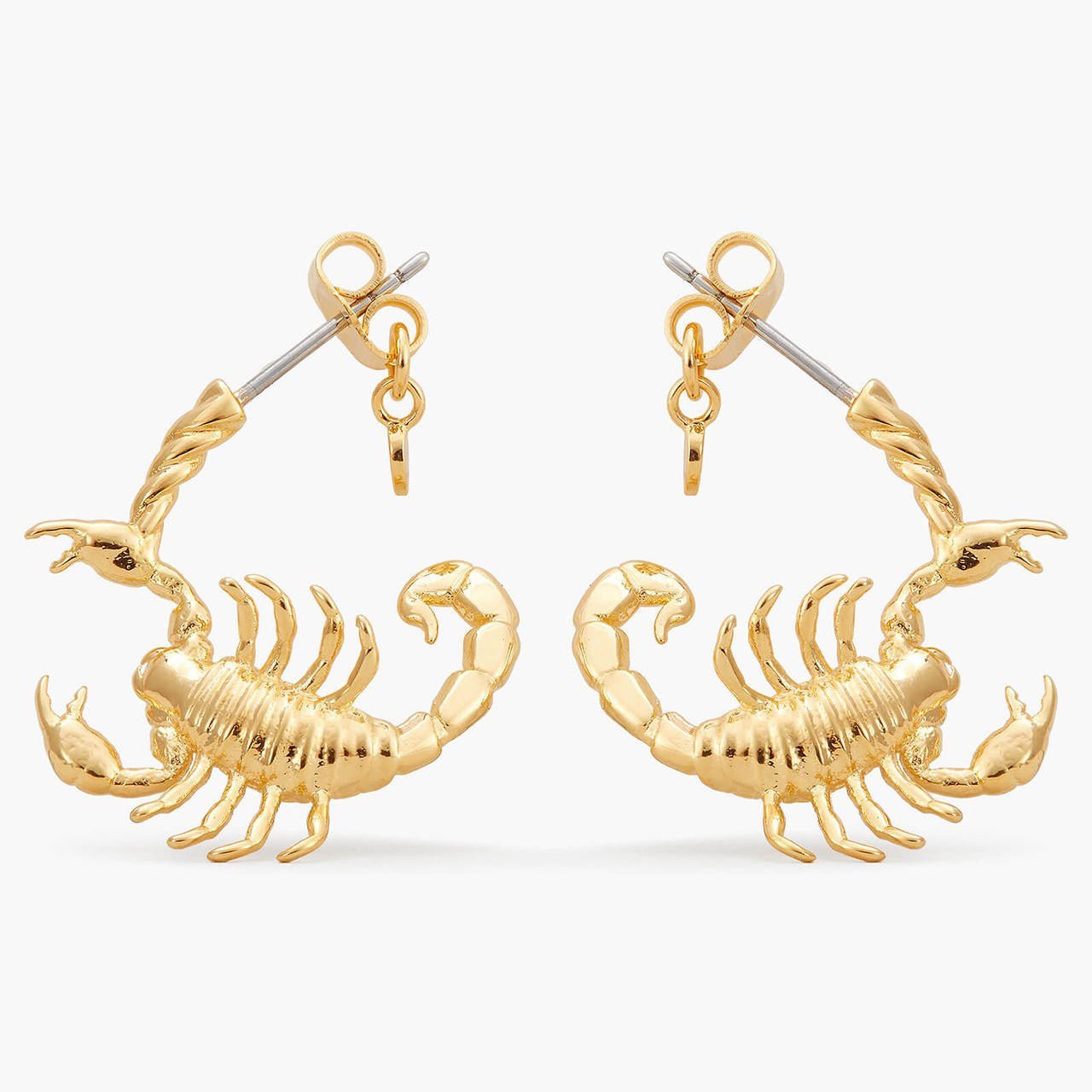 Scorpio Astrological Sign Hoop Earrings | APPV1081 - Les Nereides