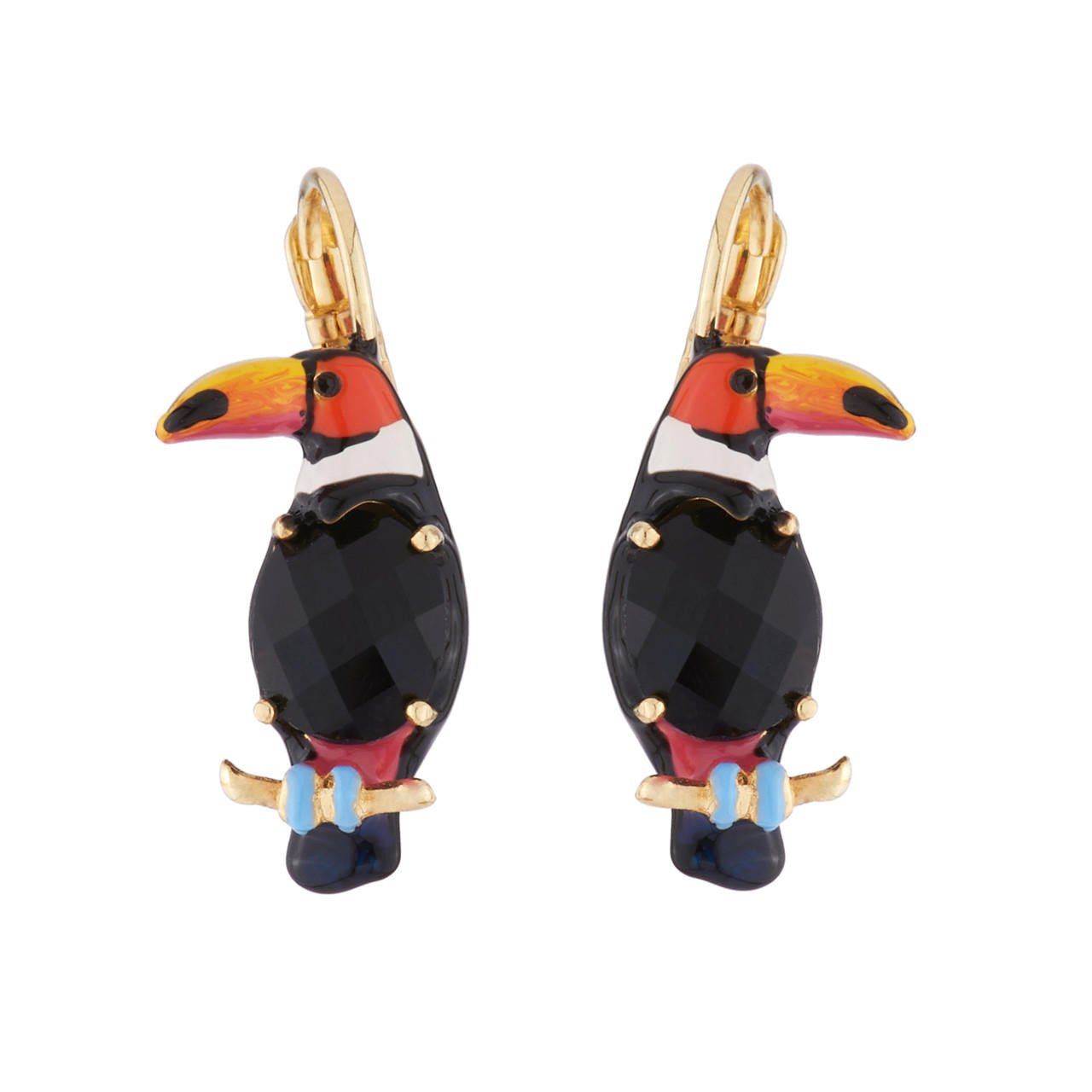 Sleeper Luxuriante Canopée Earrings | AJLC106D - Les Nereides