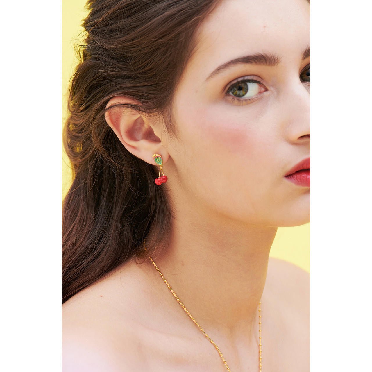 Small Cherries Earrings | ANCE1021 - Les Nereides