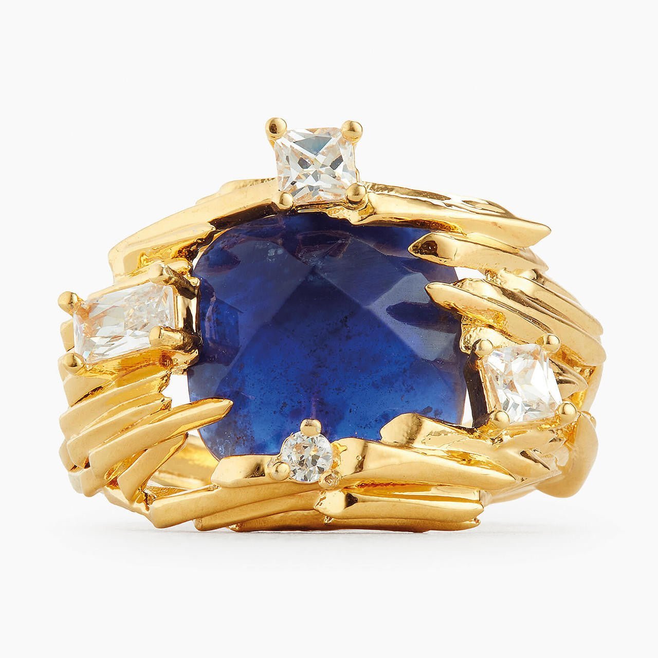Sodalite Cocktail Ring | APTM6011 - Les Nereides