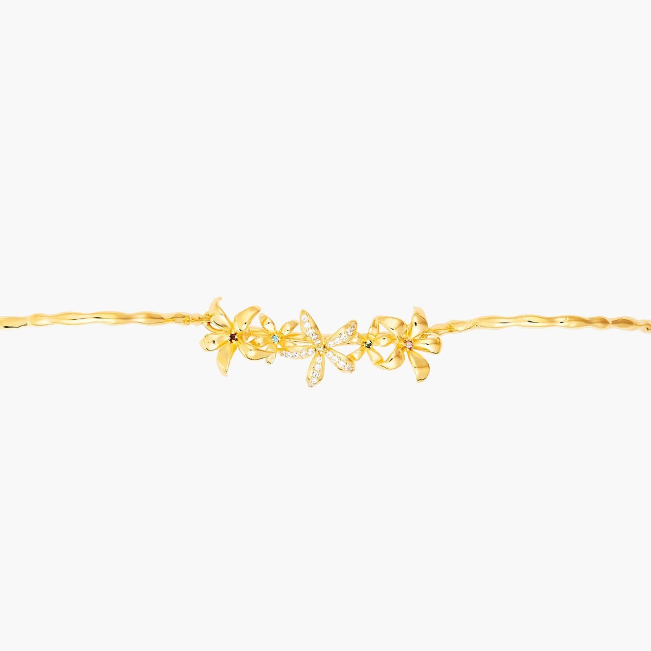 Star Jasmine Semi - Rigid Bracelet | ANJA2021 - Les Nereides