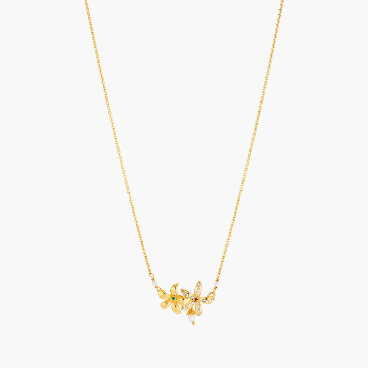 Star Jasmine Thin Necklace | ANJA3011 - Les Nereides