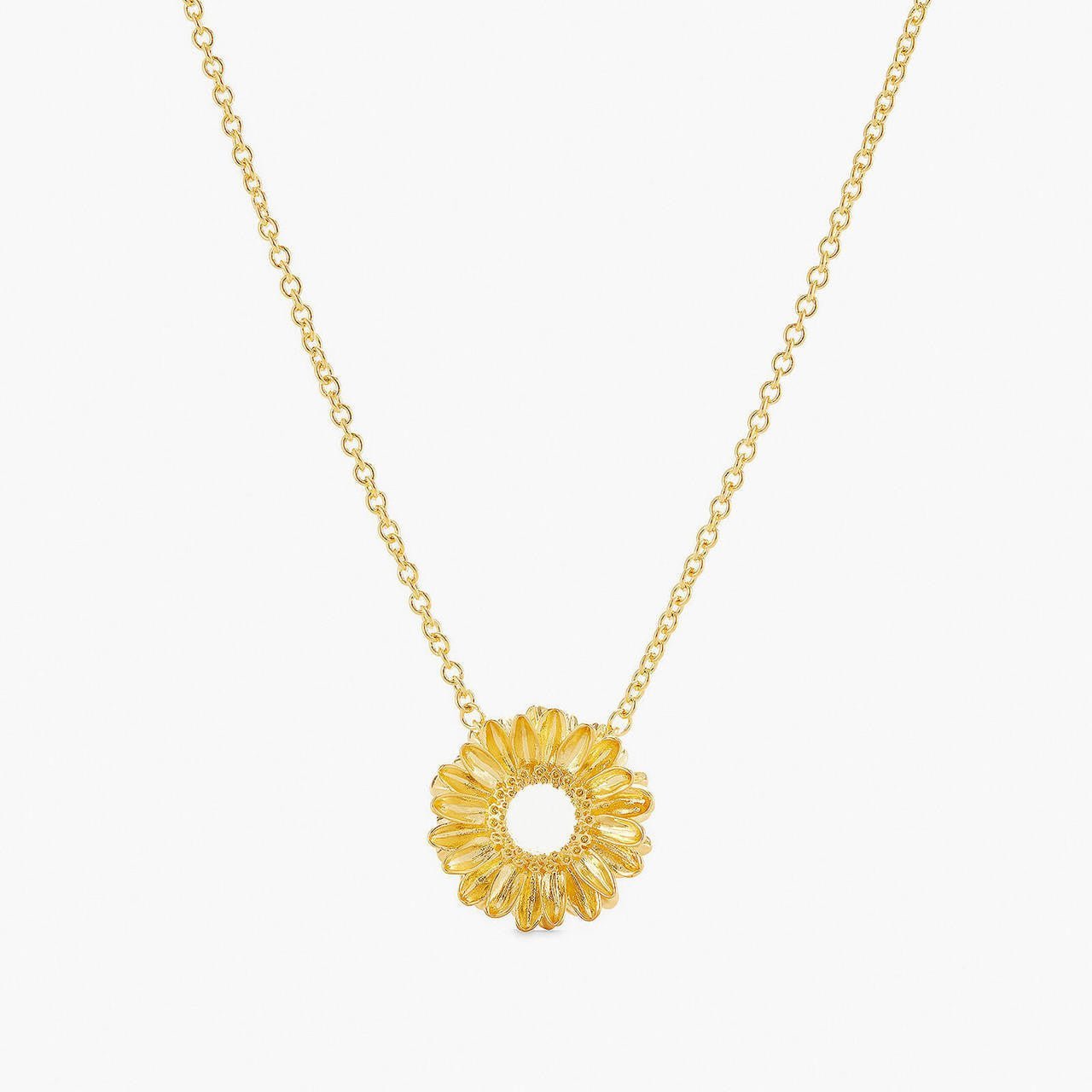 Sunflower Pendant Necklace | APCO3111 - Les Nereides