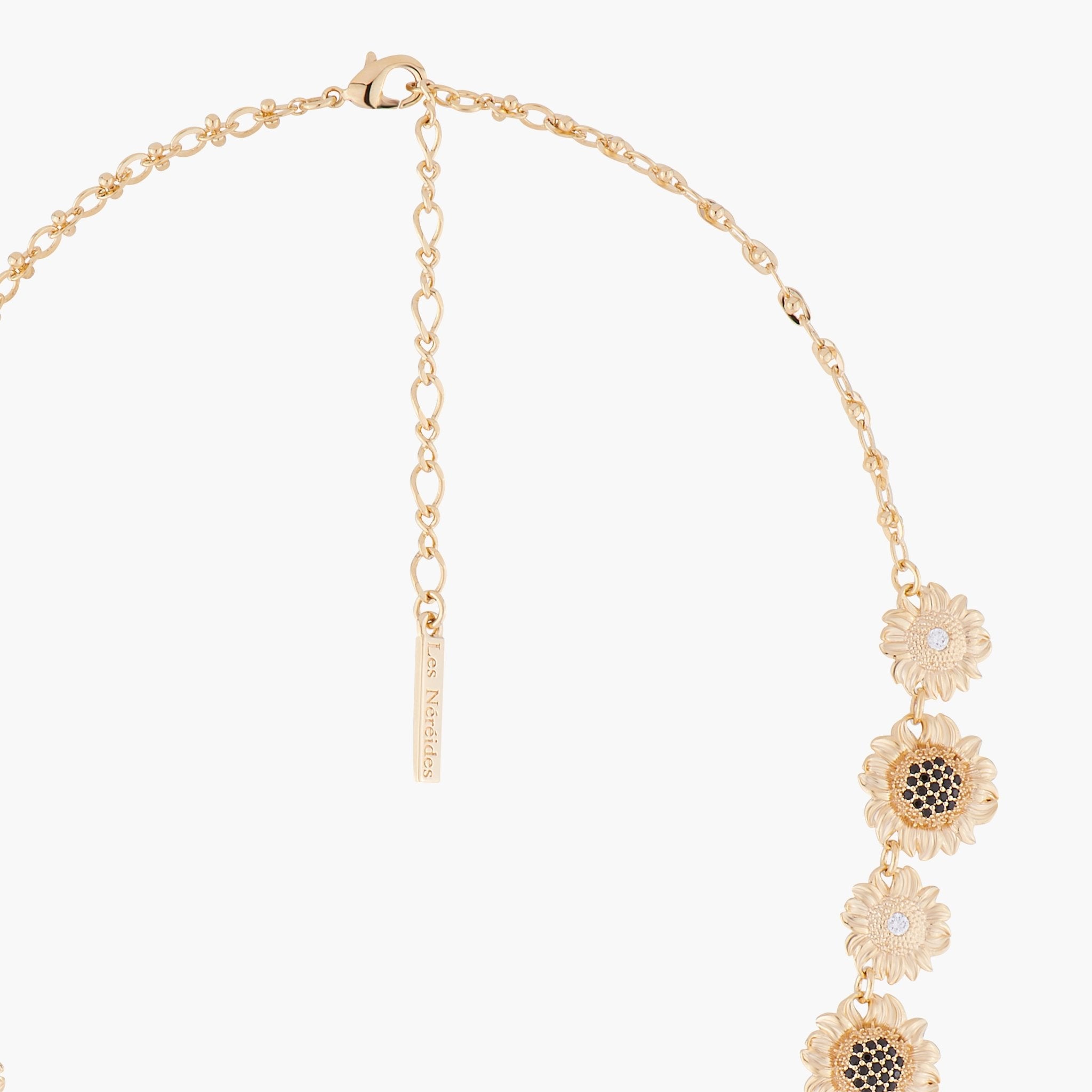 Sunflowers Choker Necklace | ALNS3031 - Les Nereides
