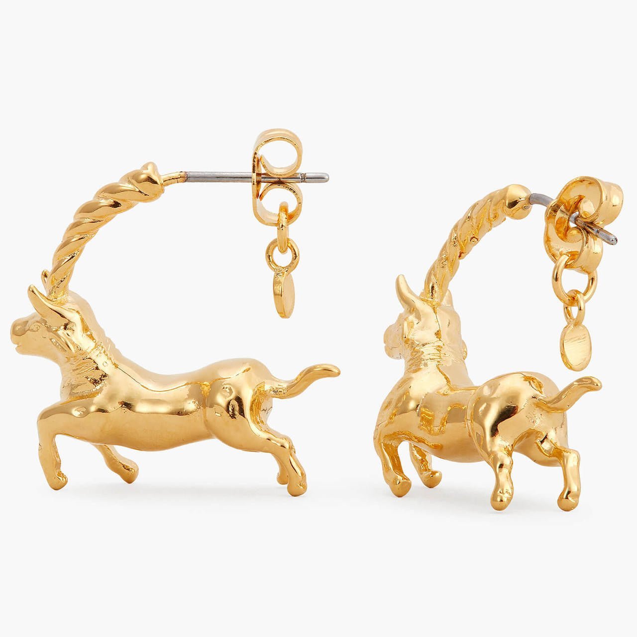 Taurus Astrological Sign Hoop Earrings | APPV1021 - Les Nereides