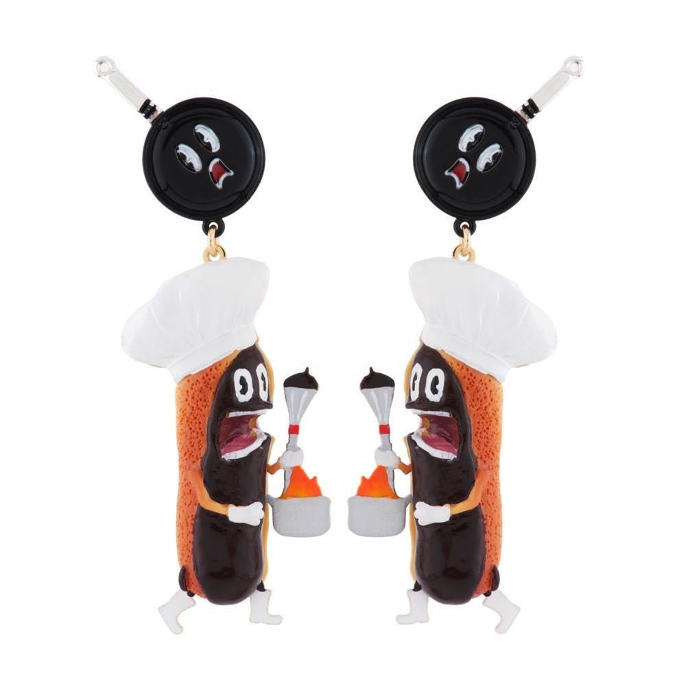 Tea Time Palace Earrings | AGTP1041 - Les Nereides