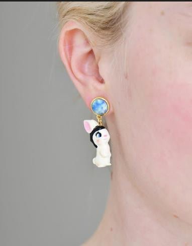 Tete En L'Air Earrings | AKTE109C - Les Nereides