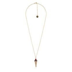 Theé Candy Store Ice Cream Cornet W/Dripping Chocolate Necklace | ADCS3011 - Les Nereides