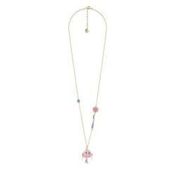 Theé Candy Store Pink Meue Monster Necklace | ADCS3171 - Les Nereides