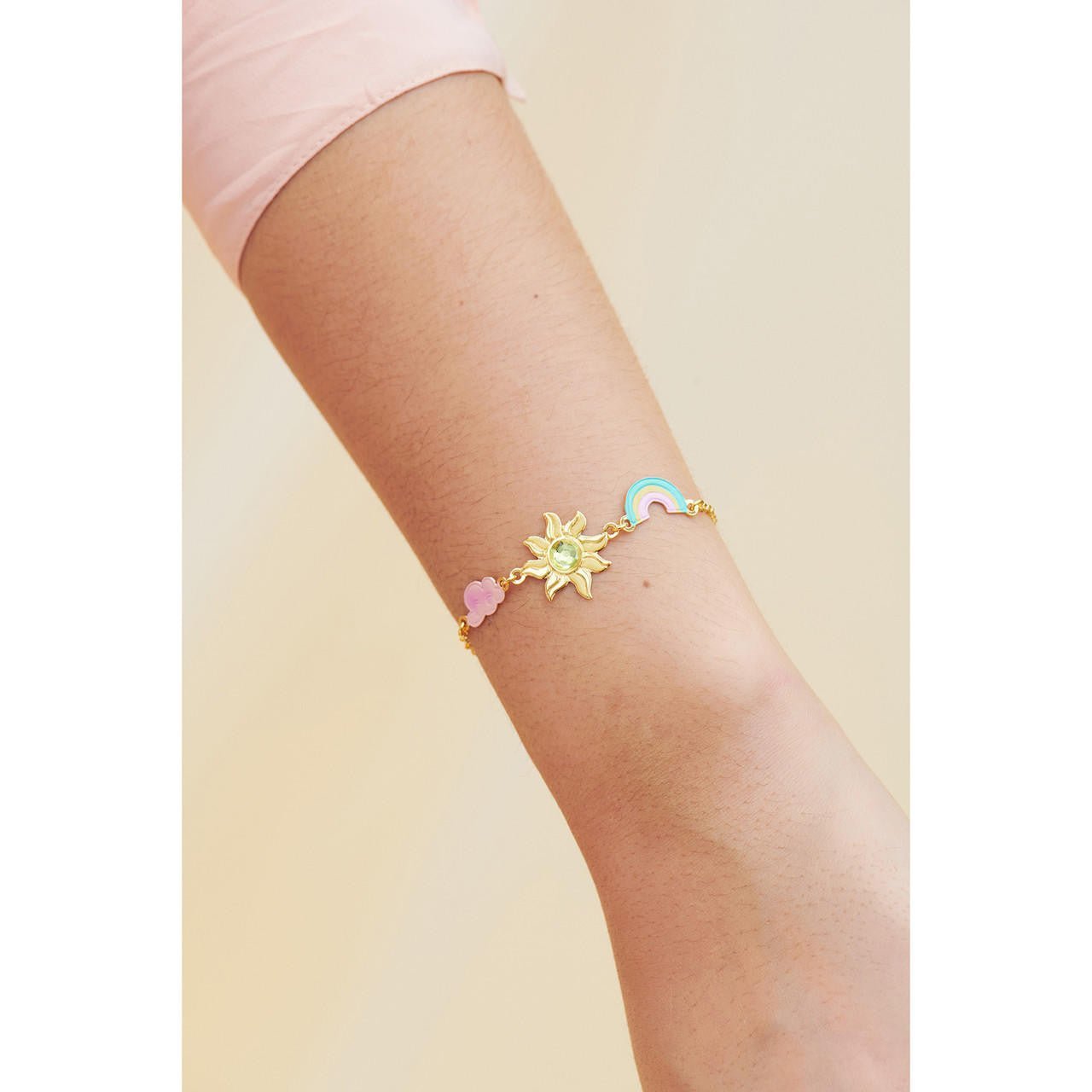 Theé Toto & Dorothy Cloud, Sun And Rainbow Thin Bracelet | ANOZ2021 - Les Nereides
