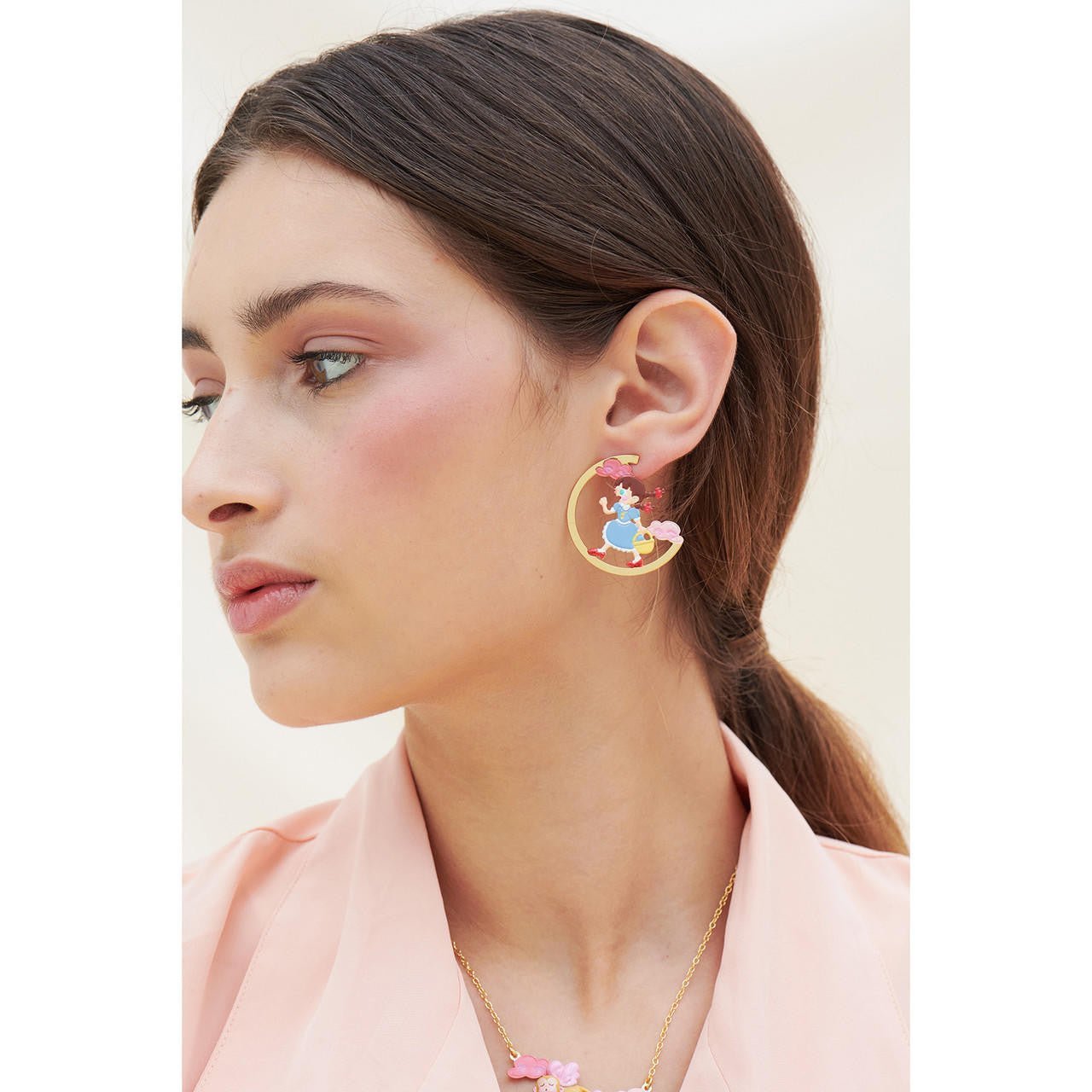 Theé Toto & Dorothy Dorothy Asymmetrical Earrings | ANOZ1031 - Les Nereides