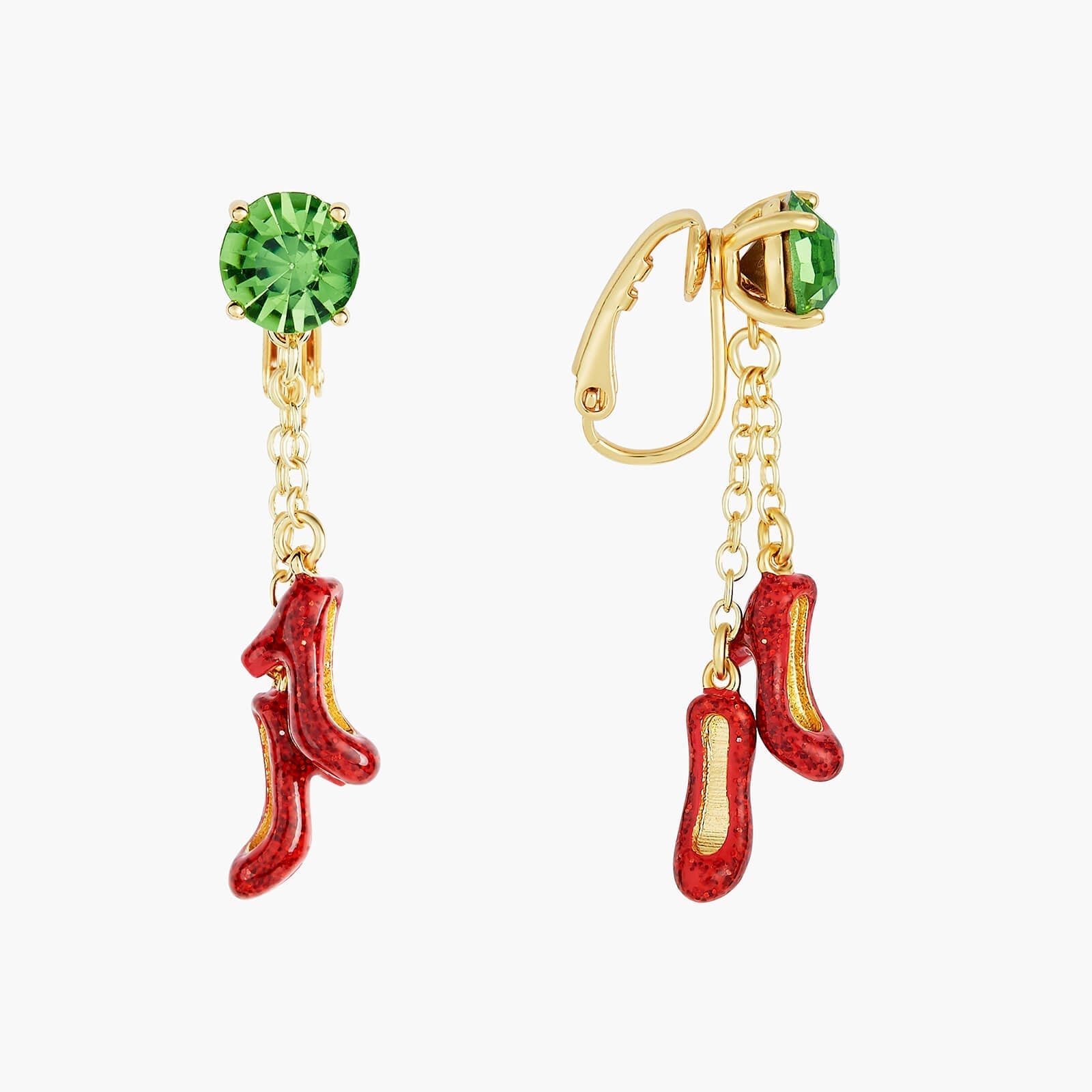 Theé Toto & Dorothy Shoe Earrings | ANOZ113C/1 - Les Nereides