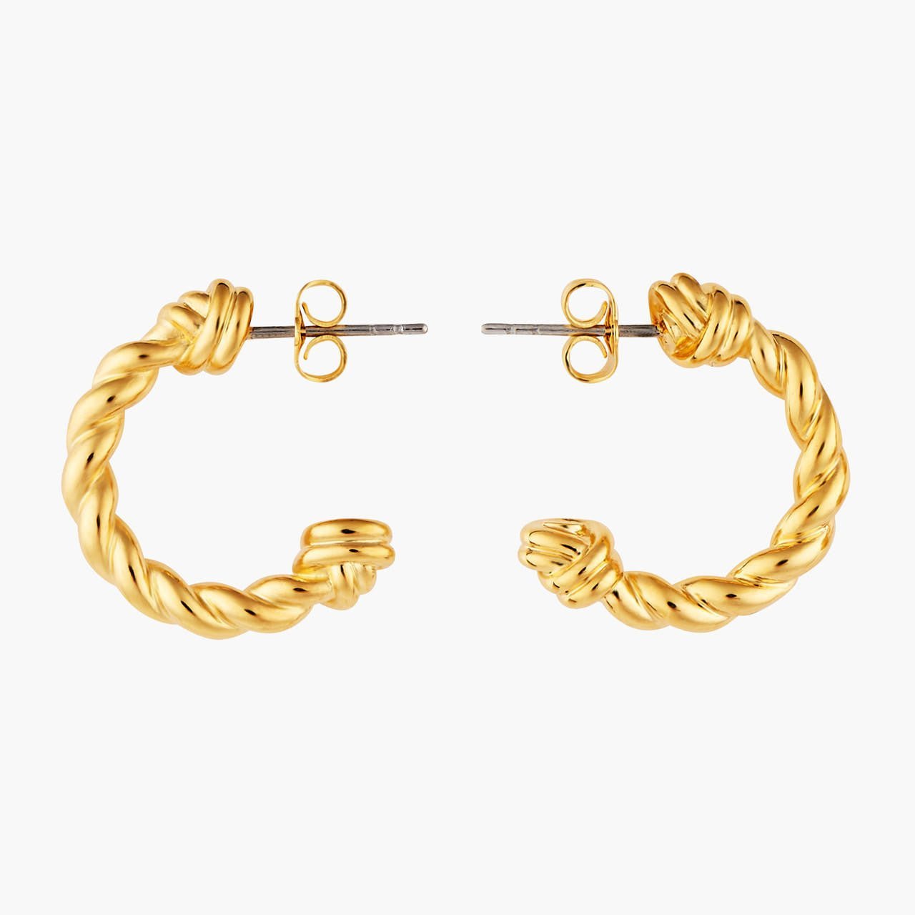 Twisted Hoop Earring | AOMI1011 - Les Nereides