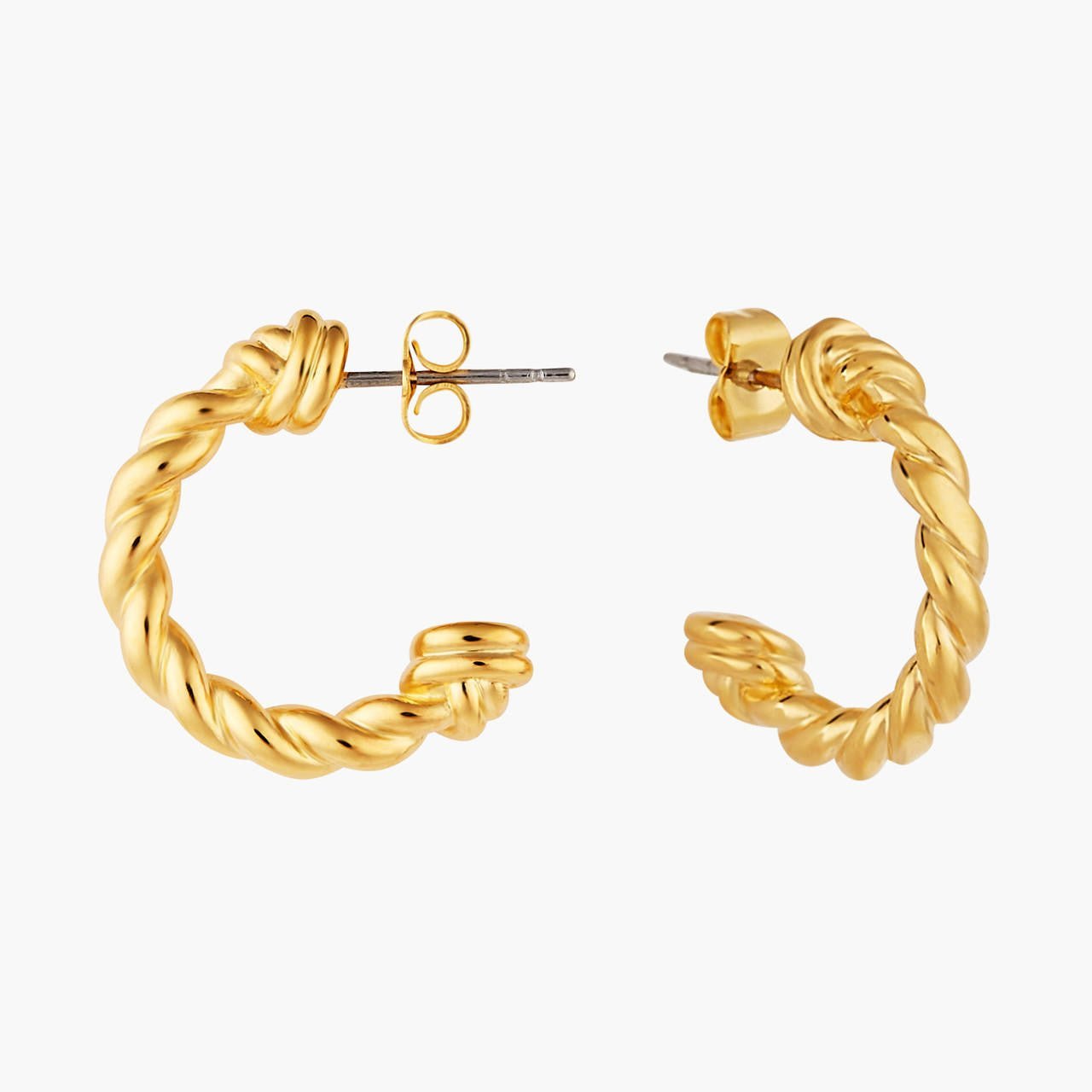 Twisted Hoop Earring | AOMI1011 - Les Nereides