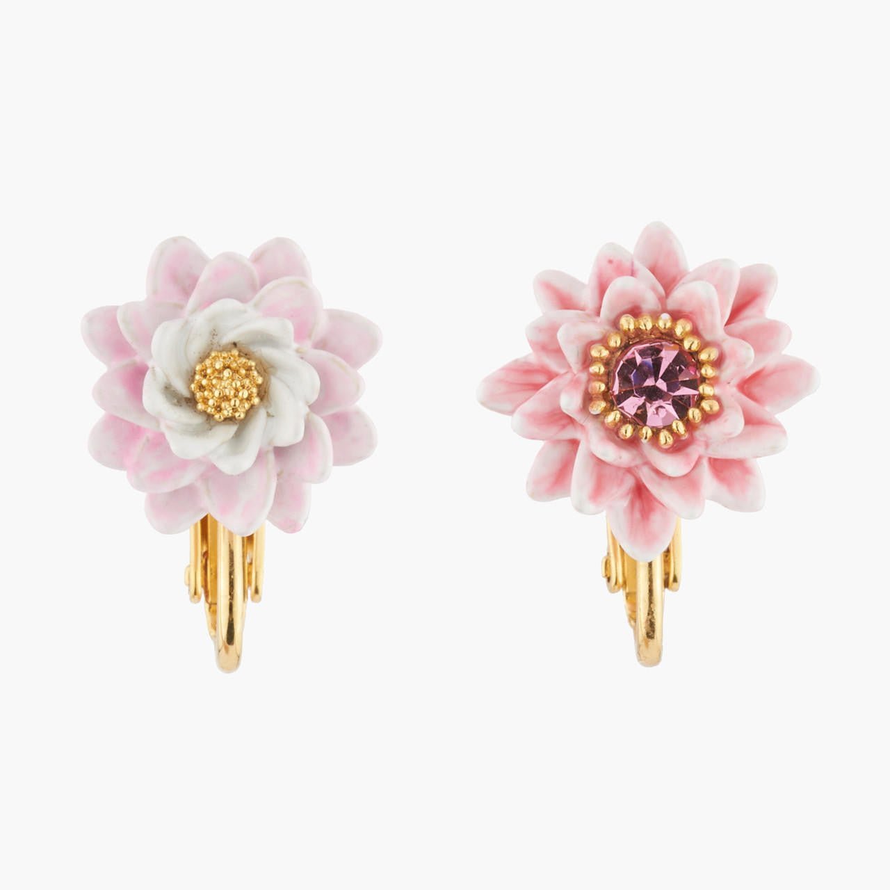 Water Lilies Earrings | AKCY103C - Les Nereides