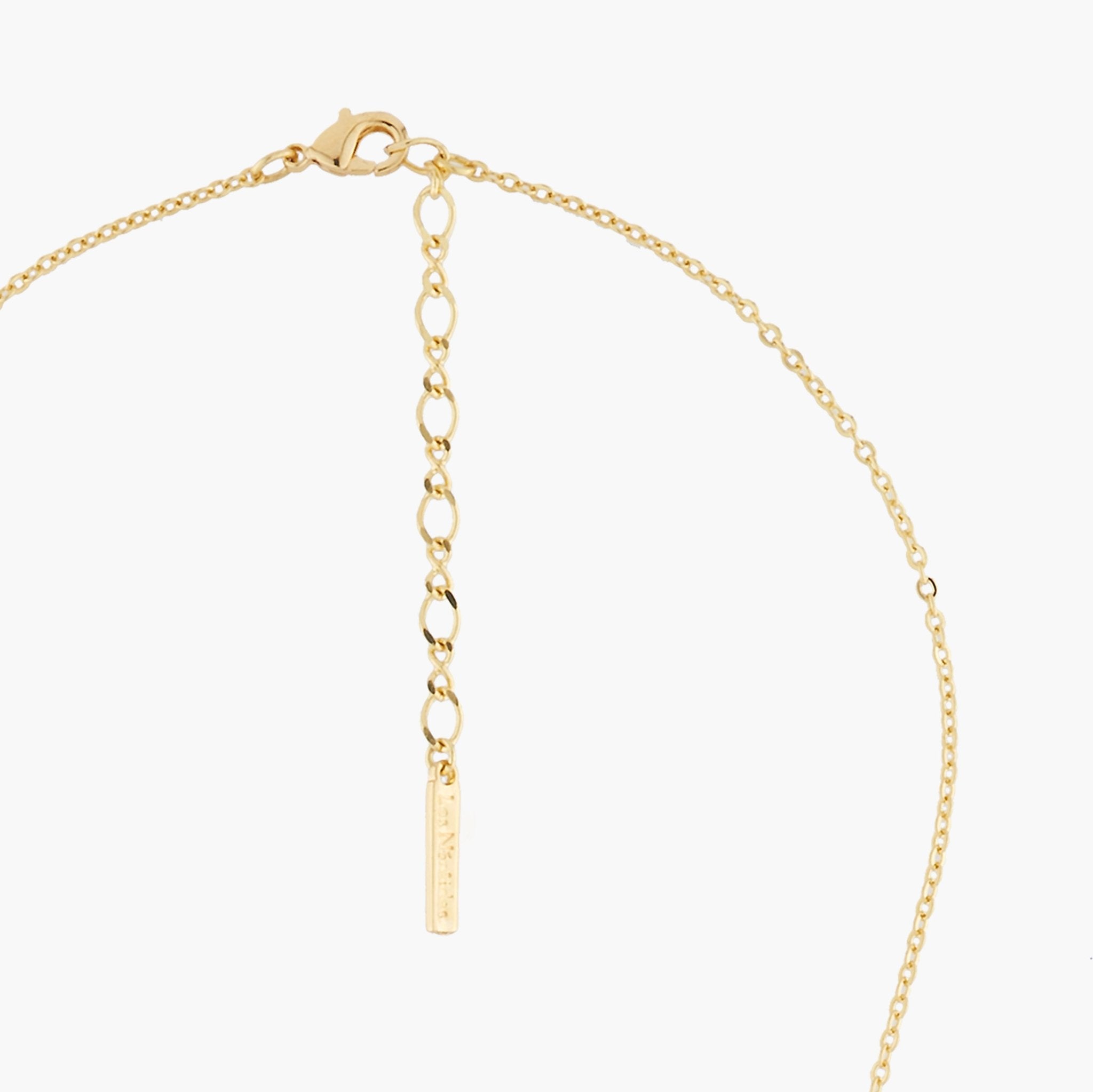 White Pomeranian Pendant Necklace | AKLA303 - Les Nereides