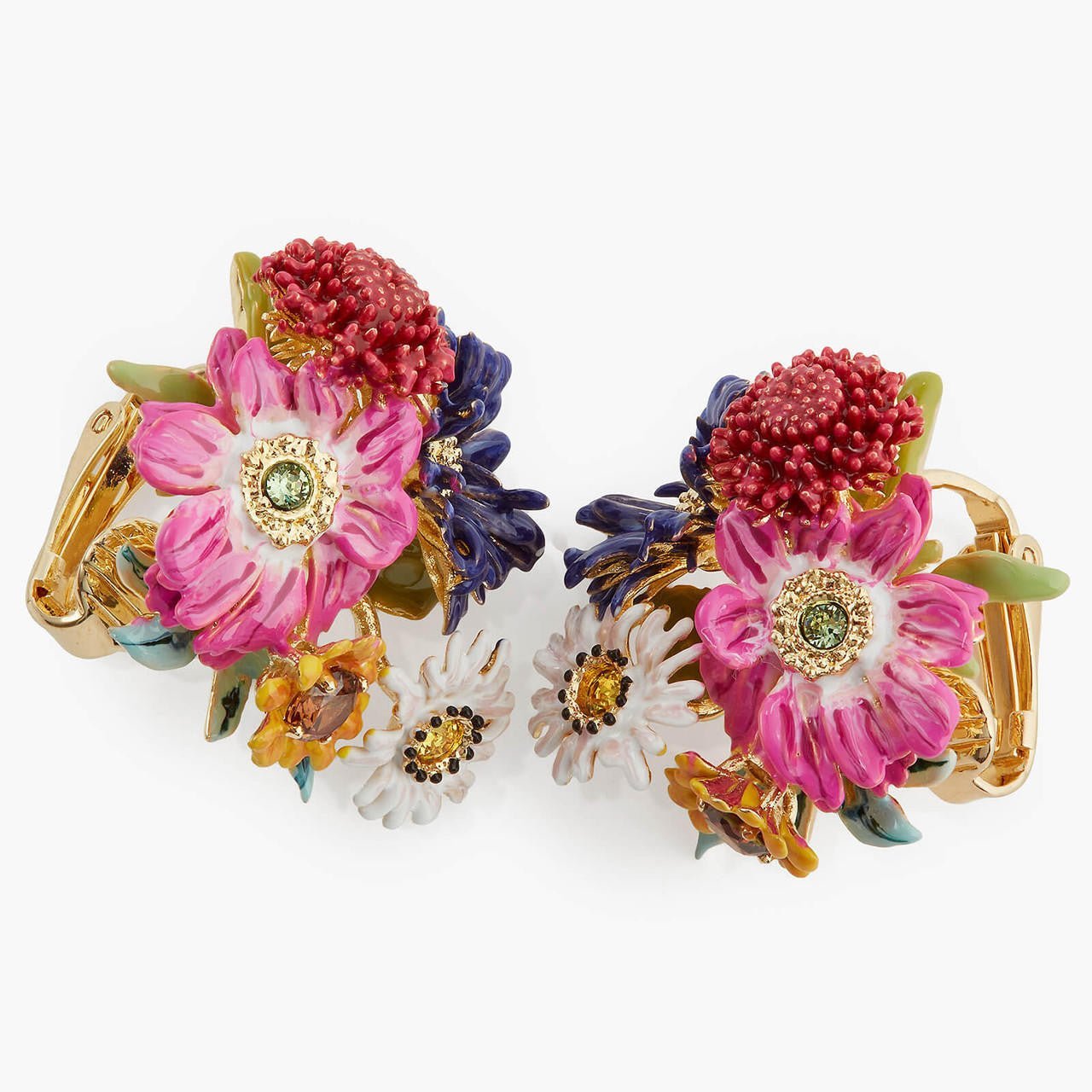 Wild Flower Bouquet Earrings | APPO1021 - Les Nereides