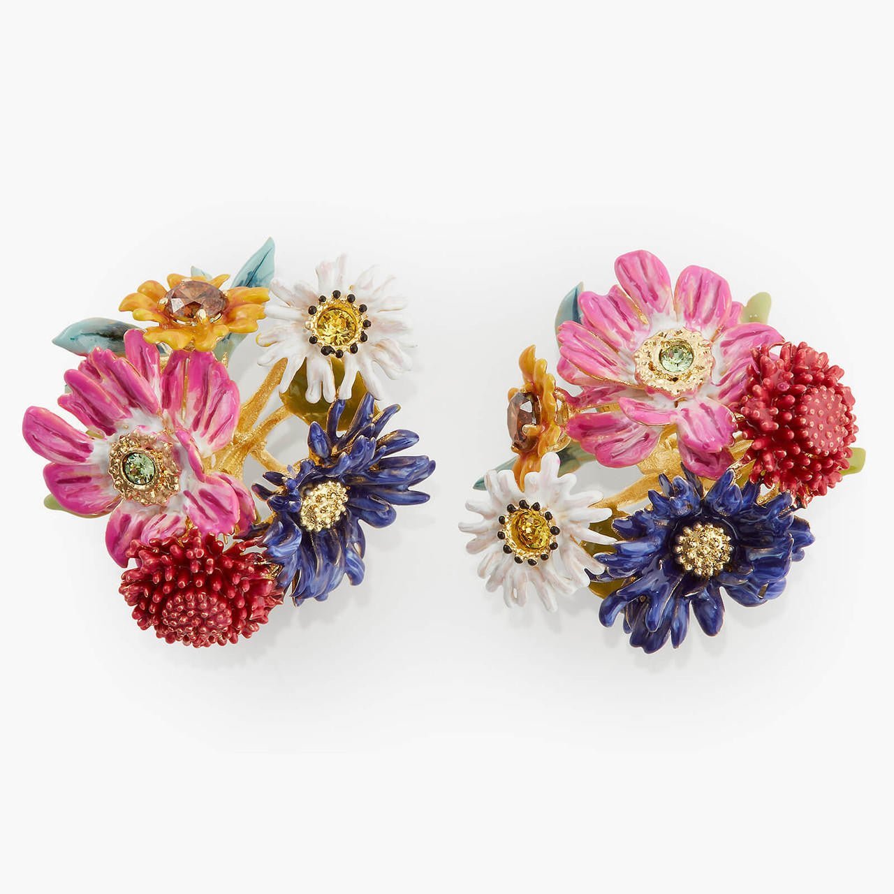 Wild Flower Bouquet Earrings | APPO1021 - Les Nereides
