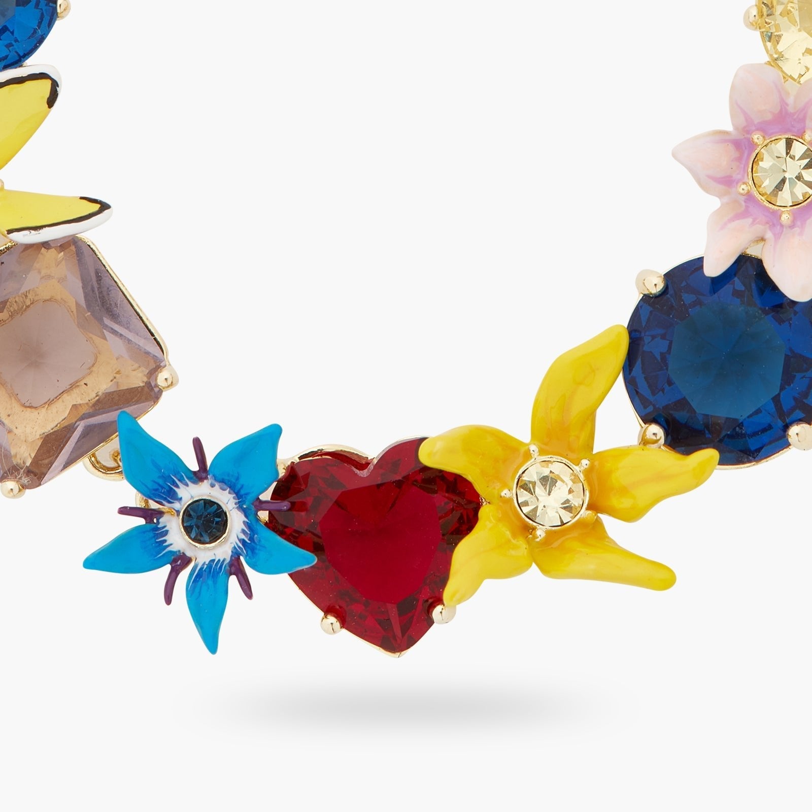 Wonderful Vegetable Garden Statement Necklace | ASPO3011 - Les Nereides