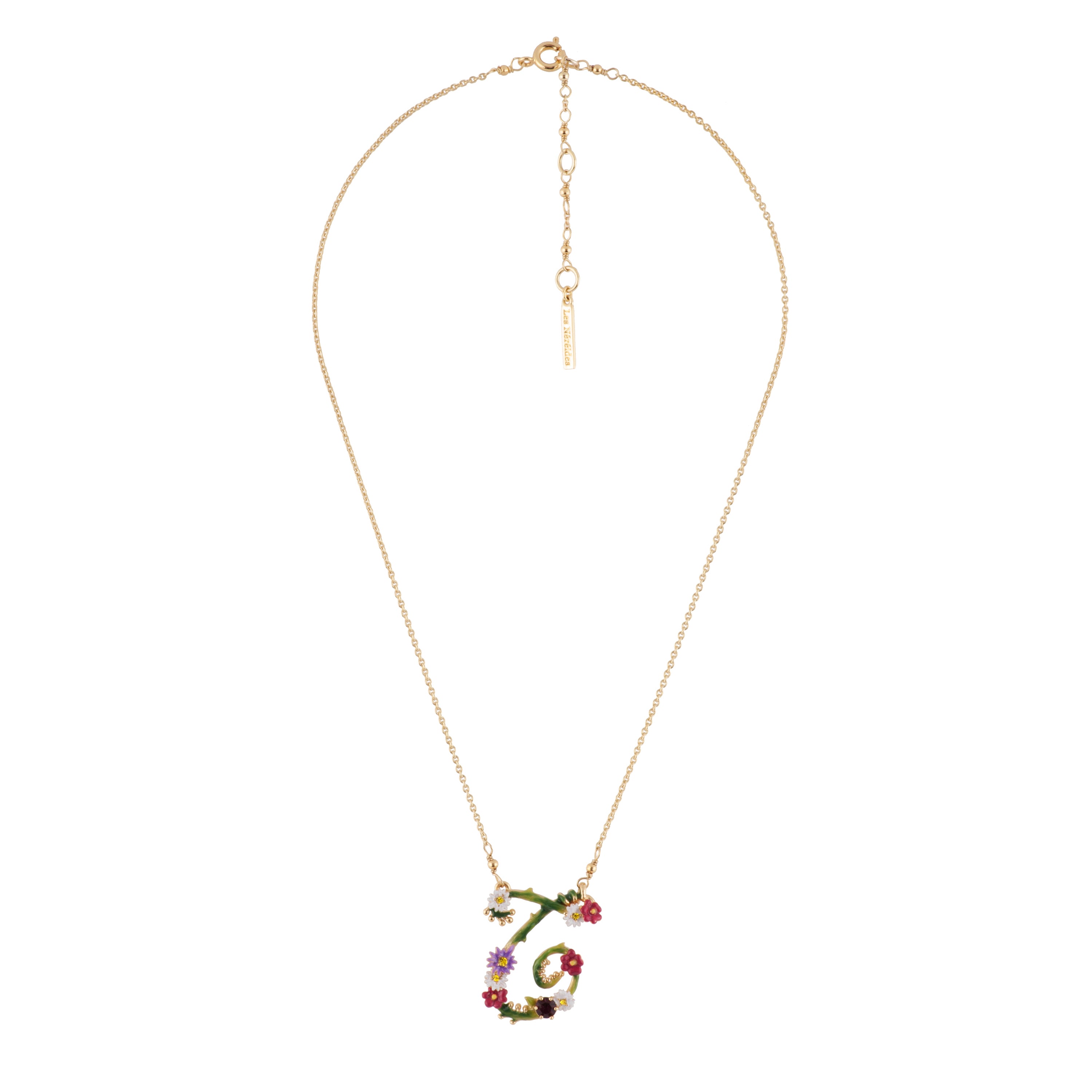 Lettres Florales Letter T Necklace | AELF3201