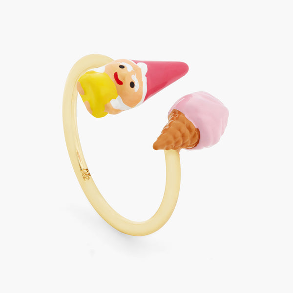 Garden Gnome And Gelato Adjustable Ring | ATCP6021