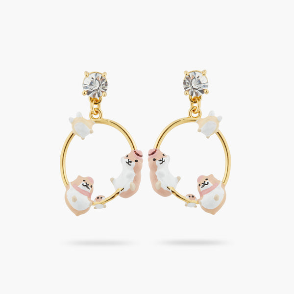 Hamster Family Earrings | ATTO1011