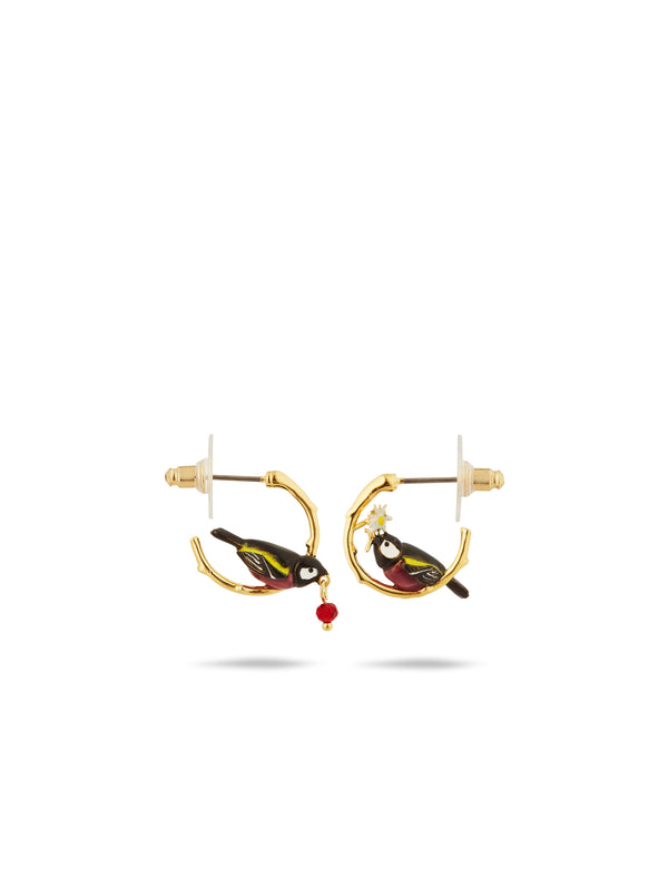 Asymmetrical Varied Tit Hoop Earrings | AULA1041